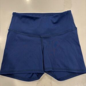 Tiger Friday Girls Navy Biker Dance Athletic Shorts